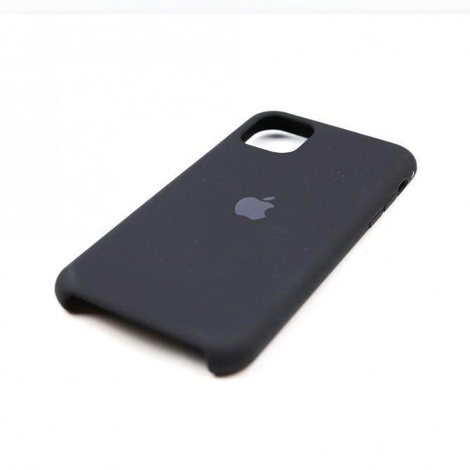 Чехол силиконовый для iPhone 11 Черный-3