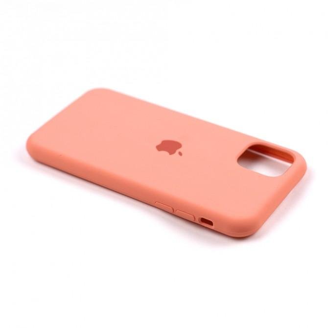 Чехол силиконовый для iPhone 11 Персиковый-2