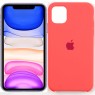 Чехол силиконовый для iPhone 11 Ярко Розовый