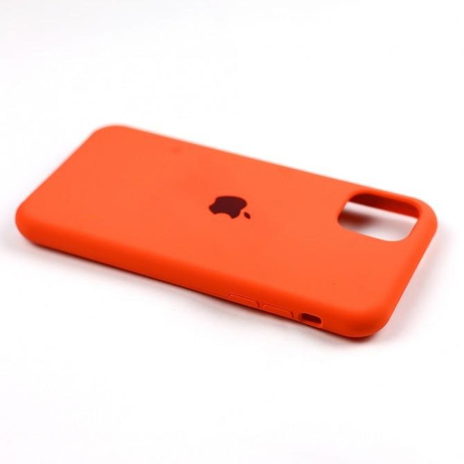 Чехол силиконовый для iPhone 11 Абрикосовый-3