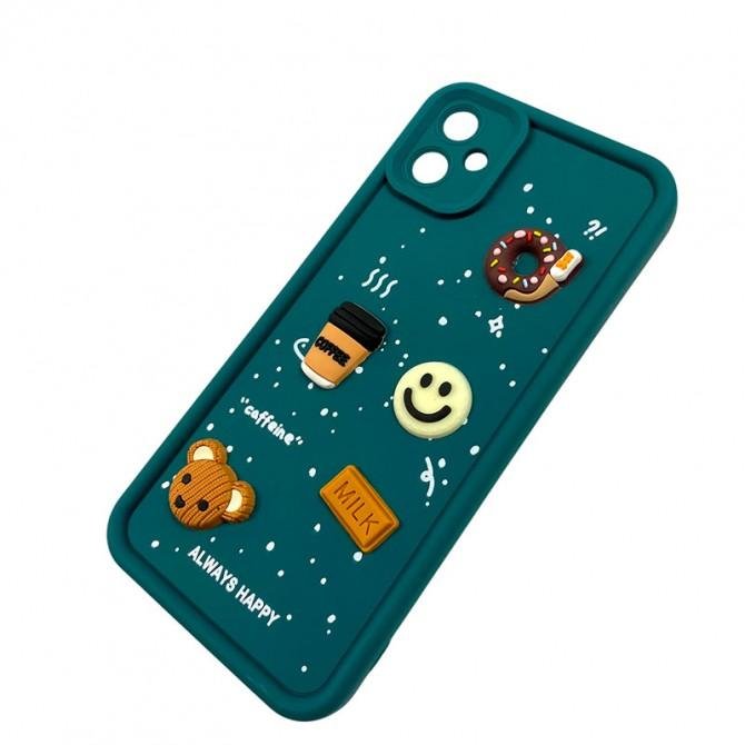 Чехол TPU Toys Case для Samsung Galaxy A05 (Pine Green/ Always Happy)-2