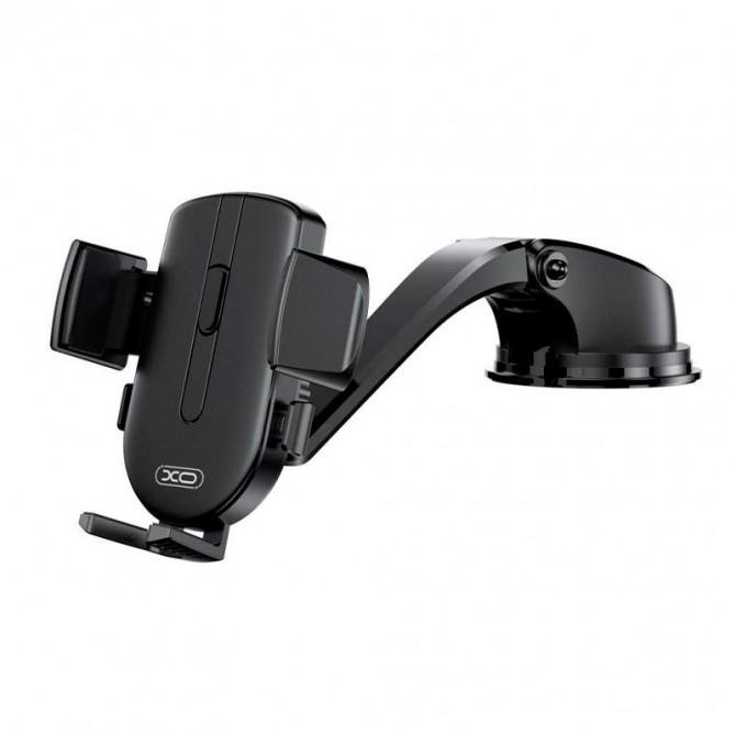 Автотримач XO C89 Black (Розсувний на присосці)
