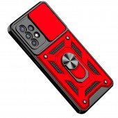 Чохол HONOR Hard Defence Series Samsung A135 Galaxy A13 Red (with Camshield and magnet) Чохол HONOR Hard Defence Series Samsung A135 Galaxy A13 Red (with Camshield and magnet)