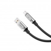 Кабель USB XO NB251 Liquid Silicone Rubber Lightning 6A/1m Black Кабель USB XO NB251 Liquid Silicone Rubber Lightning 6A/1m Black