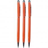 Стілус ємнісний, металічний, помаранчевий