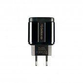 Мережевий зарядний пристрій Gelius Avangard GP-HC06 2USB 2.4A 12W + Cable Lightning Black Мережевий зарядний пристрій Gelius Avangard GP-HC06 2USB 2.4A 12W + Cable Lightning Black