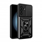 Противоударный чехол для Samsung A266 Galaxy A26 Black (with Camshield and magnet) Противоударный чехол для Samsung A266 Galaxy A26 Black (with Camshield and magnet)