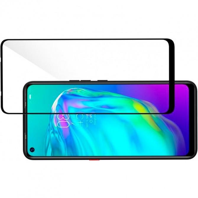 Защитное стекло для TECNO Pova Full Glue (0.25 мм, 2.5D, черное) ЛЮКС-1