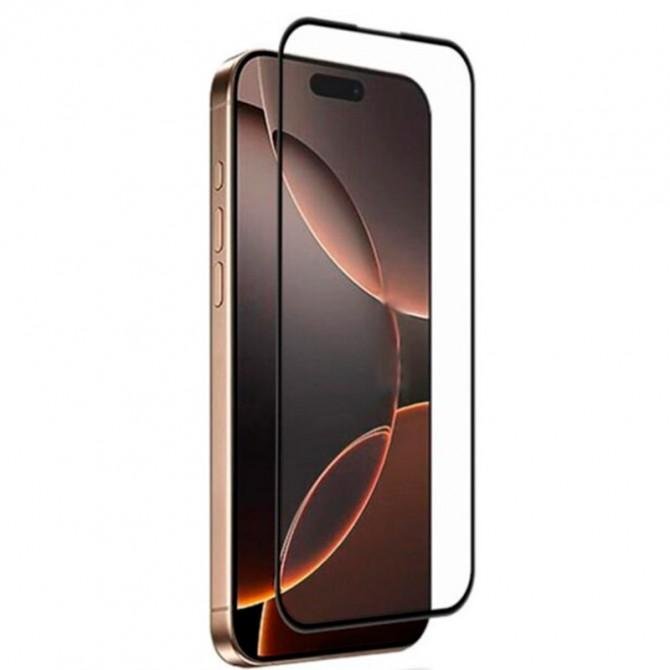 Защитное стекло для APPLE iPhone 17 Pro Max (6.7) (0.3 мм, 5D черное) Best Quality
