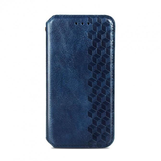 Чехол-книжка GETMAN Cubic for Xiaomi Redmi Note 10 Pro/Note 10 Pro Max Blue