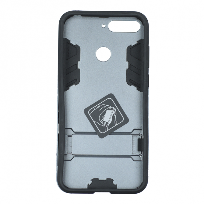 Чохол HONOR Hard Defence Series для Huawei Y6 Prime 2018 Космічний Сірий-2