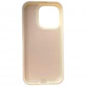 Чохол-накладка Diamond with stand back для iPhone 15 White