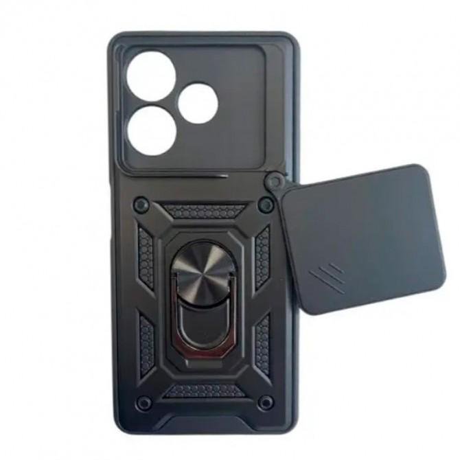 Чехол HONOR Hard Defence Series Oppo A5 Pro 4G Black (with magnet)