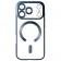 Силиконовый чехол SHINING with MagSafe для iPhone 17 Pro Max Синий
