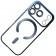 Силиконовый чехол SHINING with MagSafe для iPhone 17 Pro Max Синий
