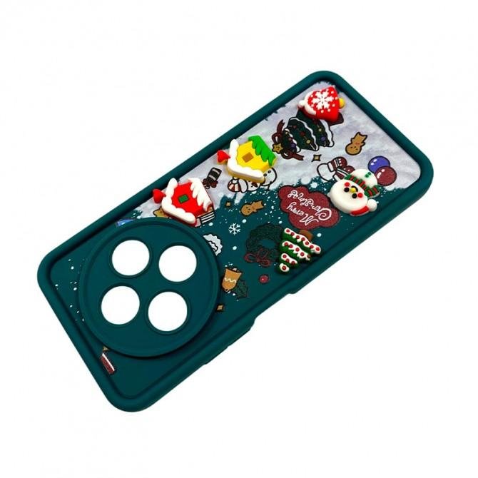 Чехол TPU Christmas Toys для Xiaomi Redmi 14C / Poco C75 (Green)-1