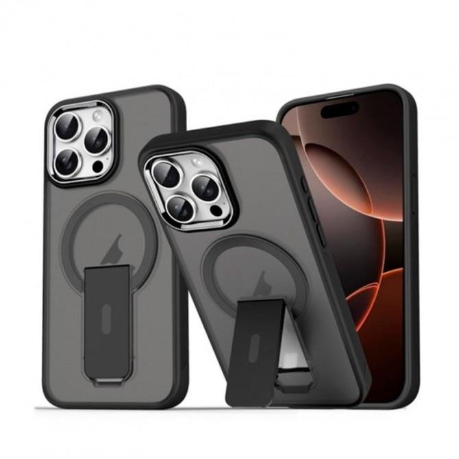 Чехол Cosmic Magnetic Stand для Apple iPhone 16 Pro Max Black