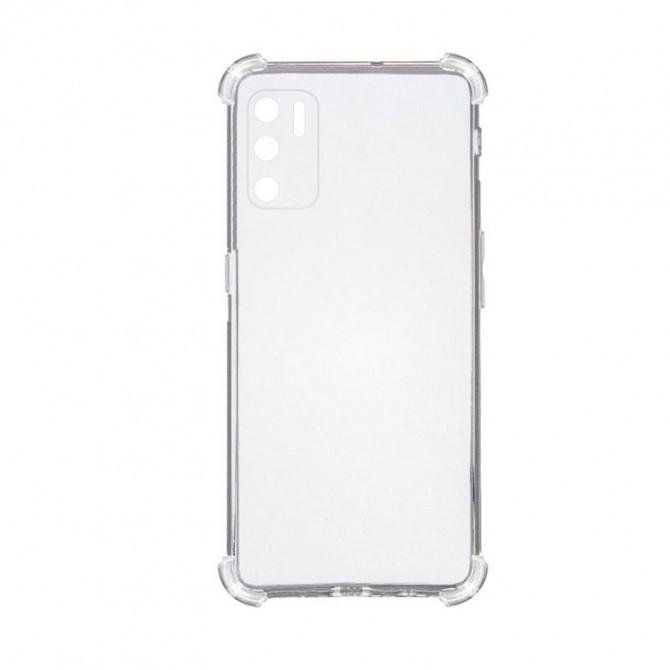 Чехол Durable TPU case 1.5mm for Oppo A16s/A16/A54s (усиленные углы) Прозрачный