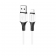 Кабель USB Borofone BX79 Lightning White 1m