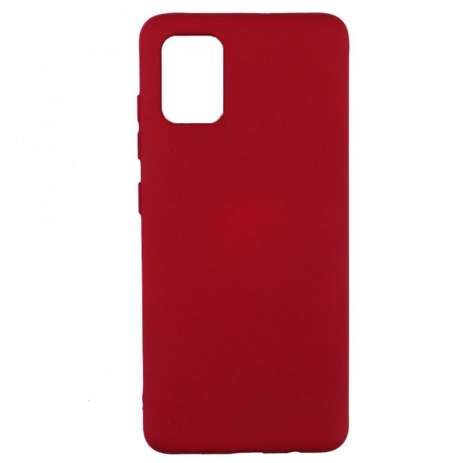 Чехол Soft Case для Samsung A315 Galaxy A31 Марсала FULL-1