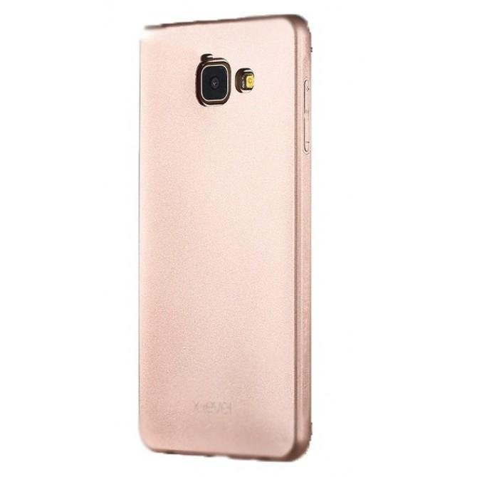 Чехол X-Level Metalic series для Samsung J730 Galaxy J7 (2017) Gold-1