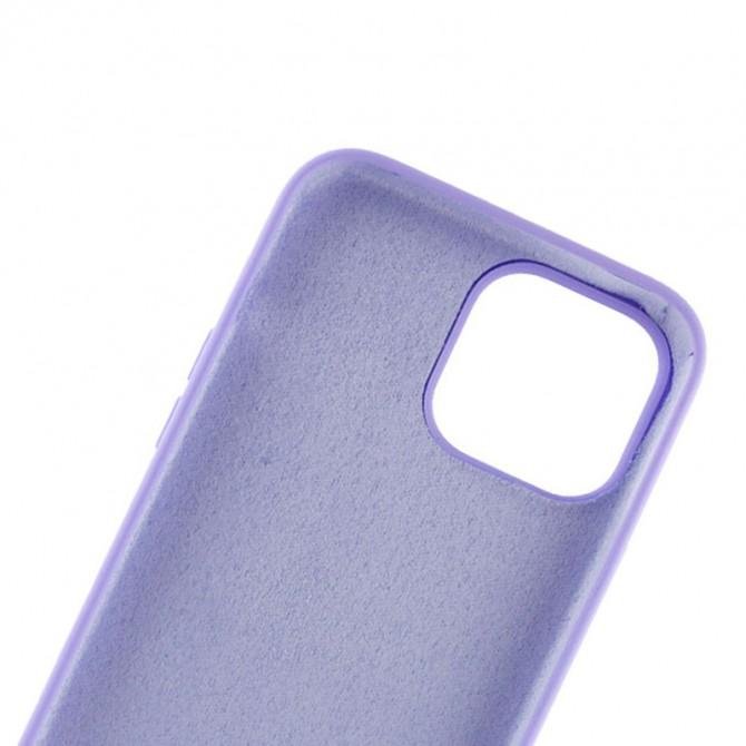 Оригинальный силиконовый чехол для iPhone 11 Pro Max Сиреневый-3