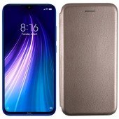 Чохол-книжка U-Like Best для Xiaomi Redmi Note 8T Сірий