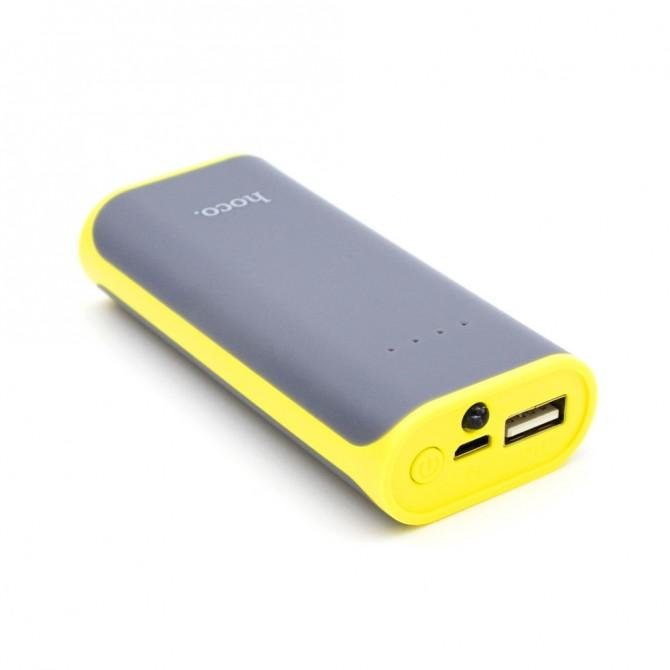 Повербанк Hoco B21 (5200mAh) Сірий-3