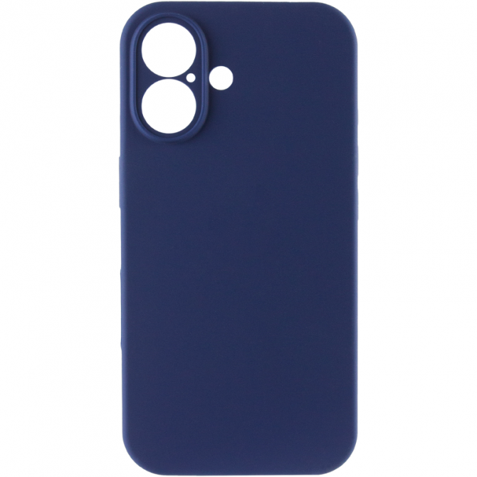 Силиконовый чехол для iPhone 17 Deep Blue FULL