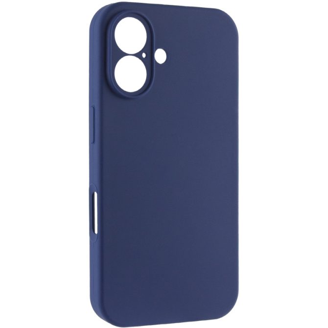 Силиконовый чехол для iPhone 17 Deep Blue FULL-1