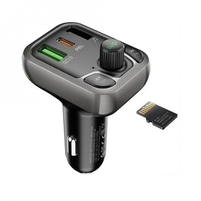 FM Modulator Borofone BC38 Flash Energy PD20w+QC3.0 Black-2