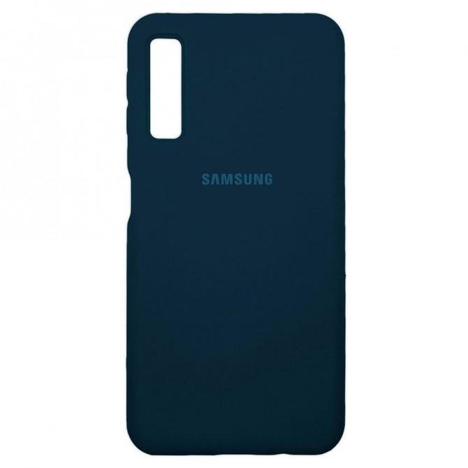 Чехол Soft Case для Samsung A750 Galaxy A7 2018 Кобальт-1