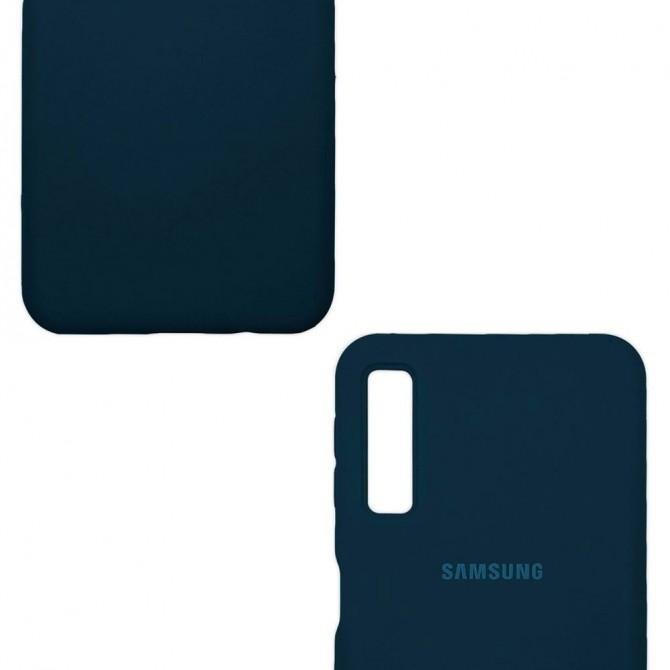 Чехол Soft Case для Samsung A750 Galaxy A7 2018 Кобальт-3