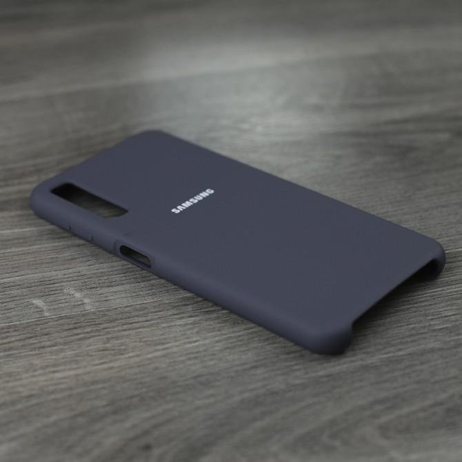 Чохол Soft Case для Samsung A750 Galaxy A7 2018 Темно Сірий-3