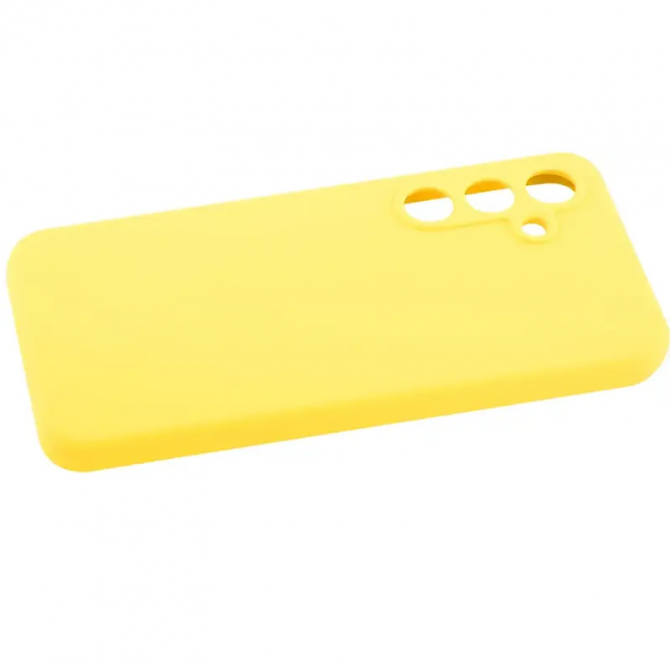 Чехол Original Soft Case Samsung Galaxy S24 Ultra Желтый FULL-2