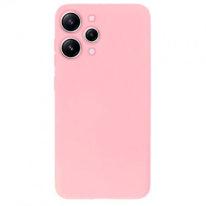 Силиконовый чехол Soft для Xiaomi Redmi 12 Светло Розовый FULL
