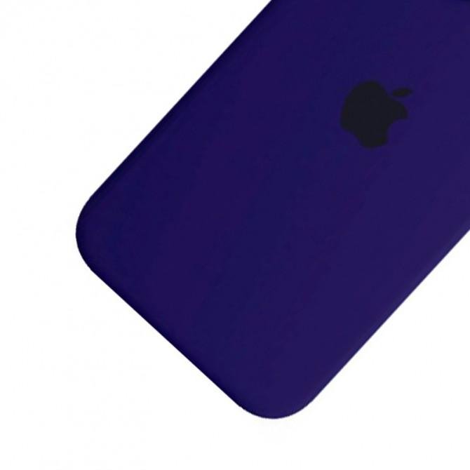 Оригинальный силиконовый чехол для iPhone 14 Pro Max Deep Navy FULL-3