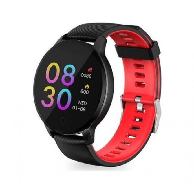 Умные смарт часы Havit HV-H1113A Черный+Красный