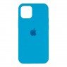 Силиконовый чехол для iPhone 14 Pro Max Blue FULL