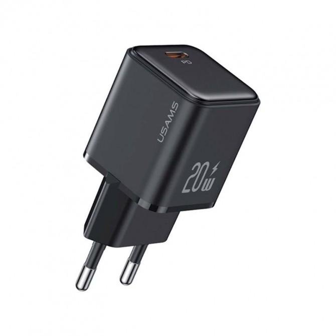 МЗП Usams US-CC183 1Type-C port PD20W X-ron series Black