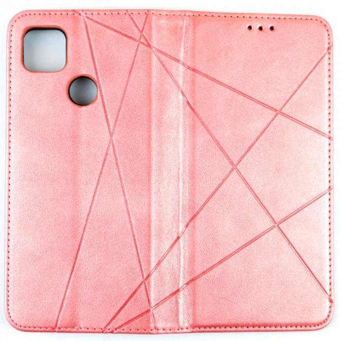 Чехол-книжка Lines Leather for Xiaomi Mi 11 Lite Pink-2