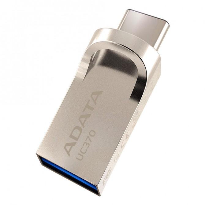 Флеш память ADATA USB 16Gb UC370 Золотой USB 3.1-3