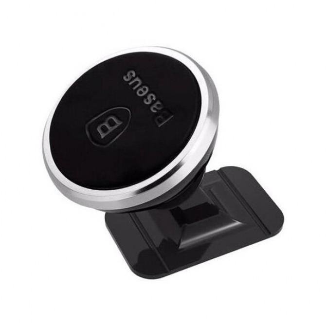 Холдер Baseus Magnet Car Mount 360' Rotation (SUGENT-NT) Black-1