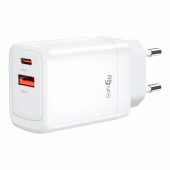 СЗУ XO CE16 GaN Tech 1C 45W+1USB 22.5W + Type-C White