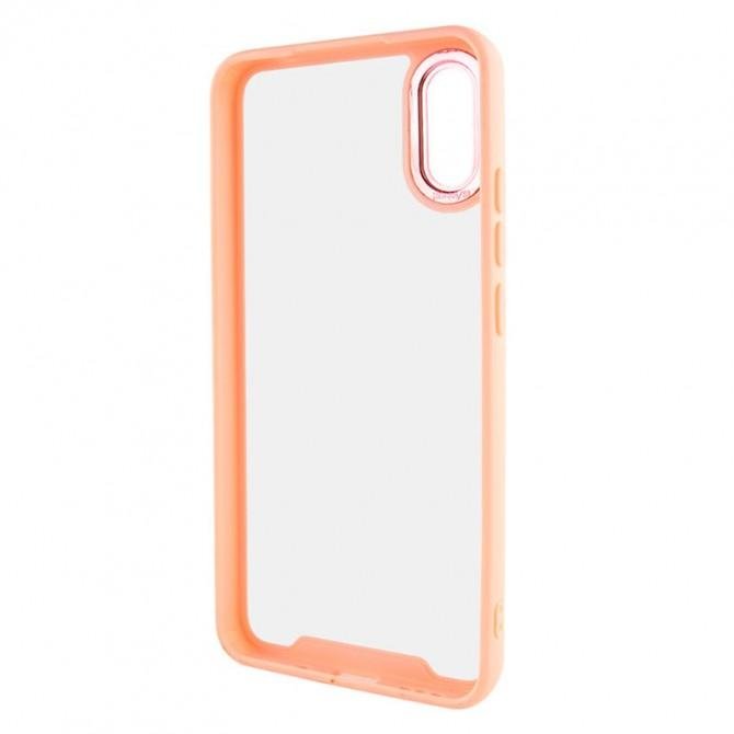 Чехол TPU+PC Lyon series Xiaomi Redmi 9a Pink-1