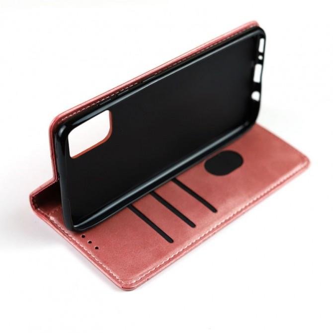 Чохол-книжка Lines Leather for Samsung A725 Galaxy A72 Pink-2