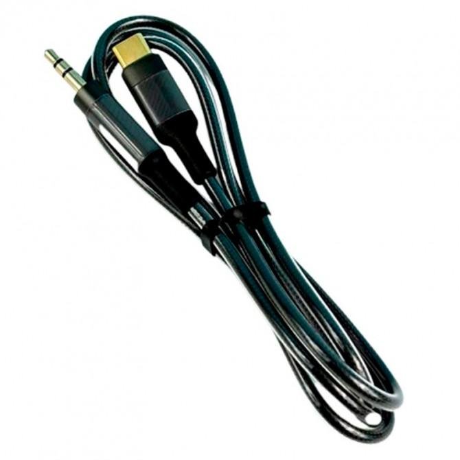 Перехідник XO NB-R279B Type-C (Male) to 3.5mm (Female) Black