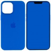 Оригінальний силіконовий чохол для iPhone 13 mini Яскраво Синій FULL Оригінальний силіконовий чохол для iPhone 13 mini Яскраво Синій FULL