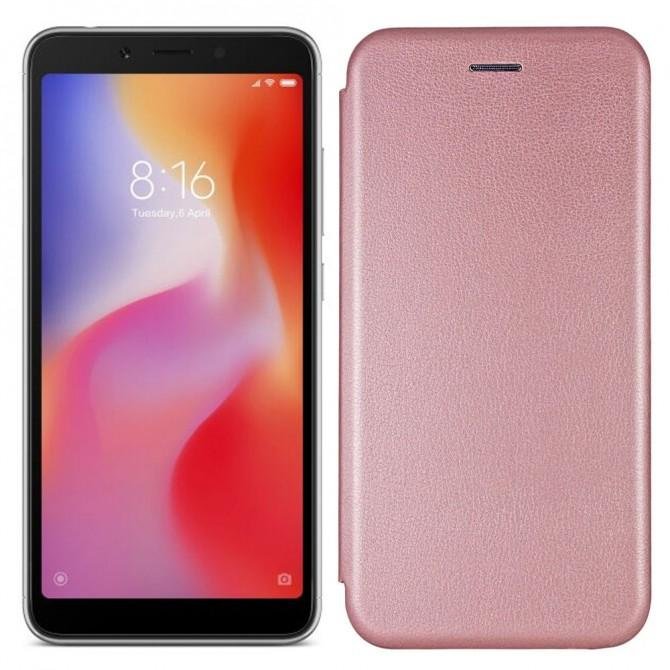 Чохол-книжка U-Like Best Xiaomi Redmi 6 Rose Gold