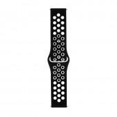 Ремінець універсальний 20mm N Sport для Samsung/Amazfit/Huawei Black/White
